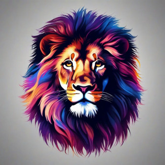 Galaxy Lion Wallpaper