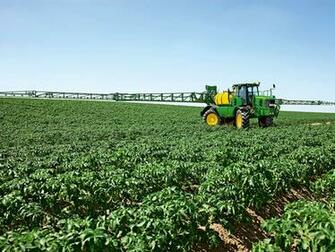 Showing Passion For Agriculture With John Deere Computer Wallpaper
