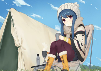 Laid Back Camp Wallpaper X Net