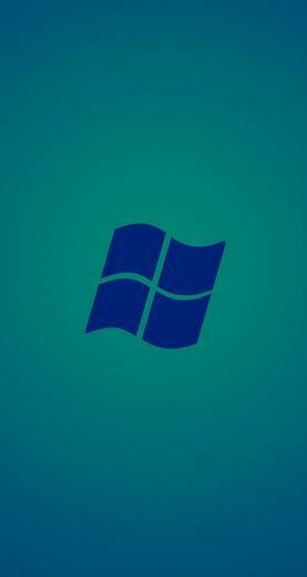 Microsoft Windows Blue Logo iPhone 5s Wallpaper