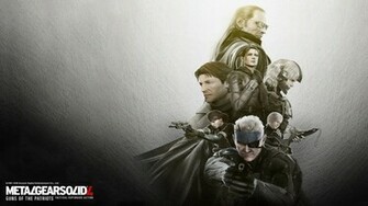 HD Wallpaper Playstation Video Games Metal Gear Solid
