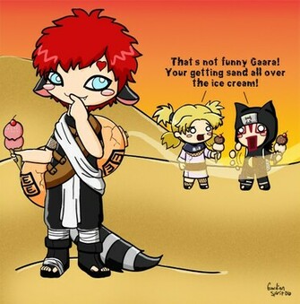 Chibi Gaara By Guardianspirit