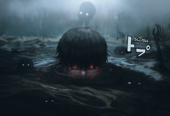 Azure On X Anime Cover Photo Fantasy Concept Art Jujutsu