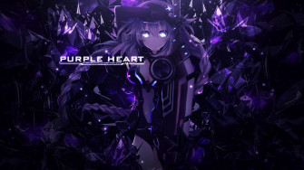 Hyperdimension Neptunia Purple Heart Wallpaper