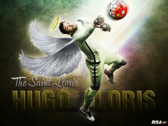 Wallpaper Hugo Lloris Bola Net
