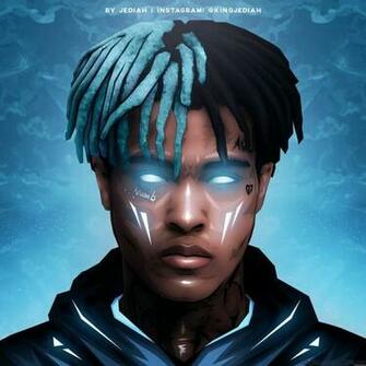 Xxxtentacion Blue Wallpaper Top