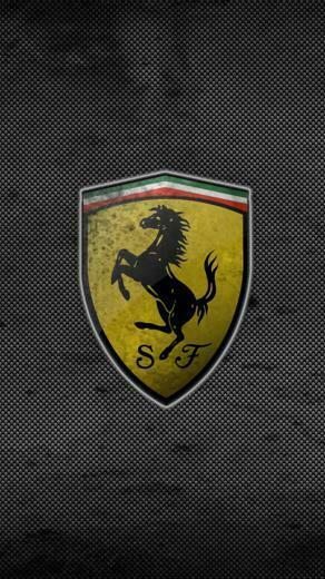 Ferrari Logo iPhone Wallpaper Mobile Phone Background