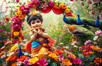 Natkhat Krishna HD Wallpaper