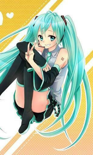 Bigger Hatsune Miku Wallpaper For Android Screenshot
