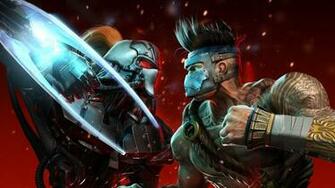 Wallpaper Killer Instinct Fulgore Fighters Battle Characters
