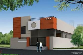 Single Floor Elevation Photos Small House