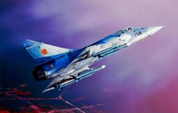 Wallpaper War Art Painting Aviation Jet Dassault Breguet