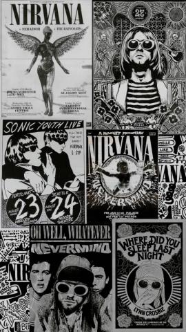 Nirvana Wallpaper Beatles Band Posters
