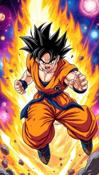 Goku Art Wallpaper