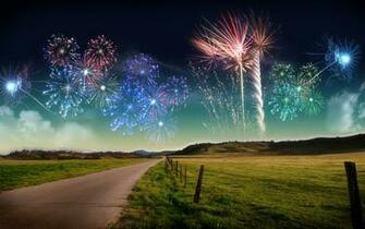 Scenery Wallpaper A Typical New Year Scene What Do You On