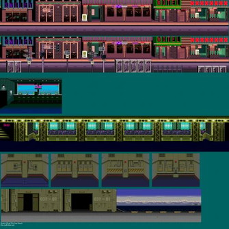 Streets Of Rage Sprite Background By Pokeczarelf