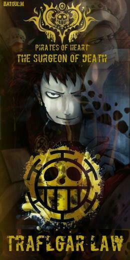 Trafalgar D Water Law Seni Animasi