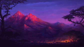 Fantasy Artist Artwork Colorful Forest Digital Art HD Wallpaper