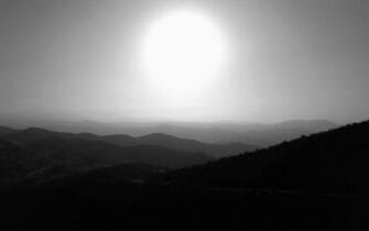 Hazy Hills Wallpaper Photograph By Terry Majamaki