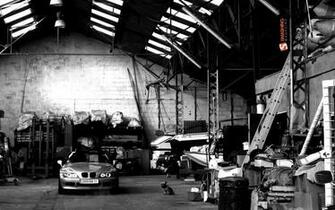 Boats Monochrome Drydocks Bmw Z3 Garage Wallpaper Background