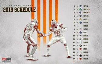 Browns Schedule S Cleveland Clevelandbrowns
