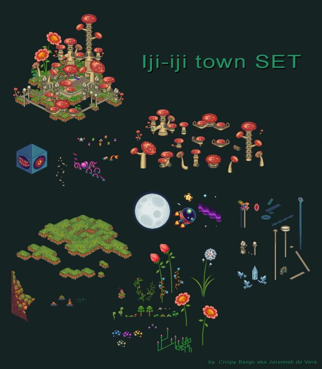 Iji Town Set By Cocteautwins