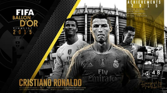 Fifa Ballon D Or Finalist Cristiano Ronaldo By