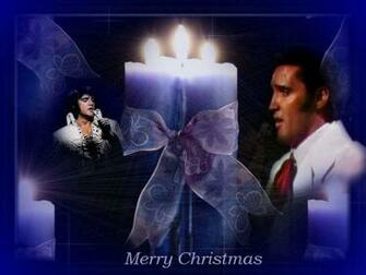 Elvis Christmas Wallpaper