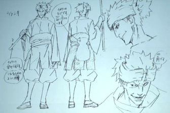 Urashiki Otsutsuki Confirmed Original Concept Art By Masashi