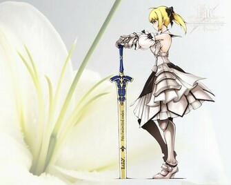 Saber Lily Wallpaper
