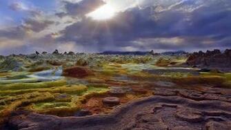 Ethiopia Africa Geyser Dallol Marka
