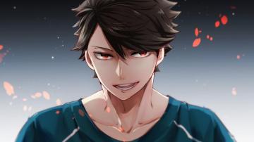 Toru Oikawa Smile Haikyuu Anime Wallpaper HD Ilustrasi