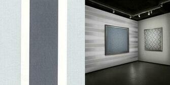 Geo Stripe Cream Grey And Silver Wallpaper Wallpaperales Co Uk