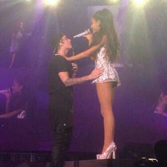 Ariana Grande Performing With Justin Bieber Gotceleb