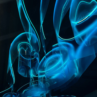 Blue Art Wallpaper