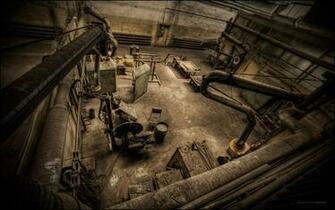 Decay Industrial Wallpaper