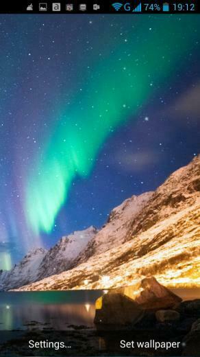Northern Lights Live Wallpaper Android Apps On Google Play