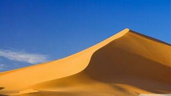 Sand Dunes Jabal Akakus Libya Wallpaper