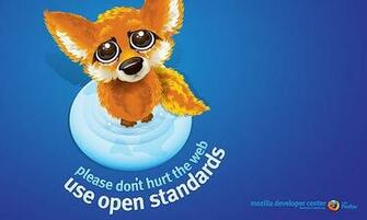 Web Standards Firefox Wallpaper