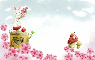 Spring Desktop Background