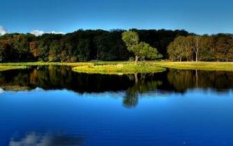 Lake Reflections Wallpaper