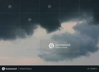 Background Of Sky With Thunderclouds Photo Image