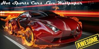 Hot Sports Cars Live Wallpaper Screenshot