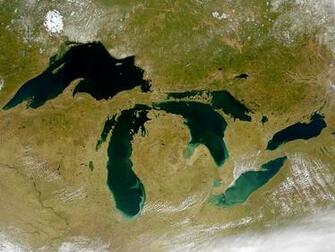 The Great Lakes From Space Wallpaper And Background X