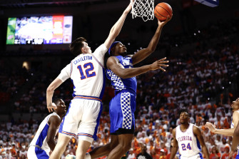 Oscar Tshiebwe Wins Sec Player Of The Year Washington Wheeler