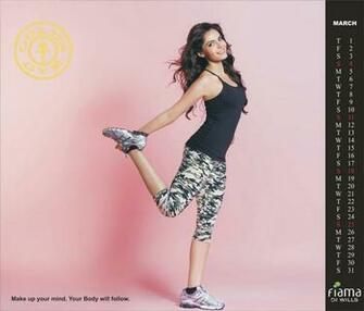 Desktop Wallpaper Gold S Gym Calander