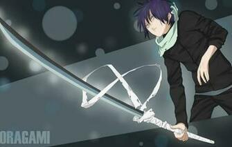 Wallpaper Noragami Yato Sword Man Anime