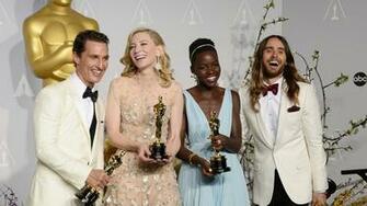 Wallpaper Oscar Matthew Mcconaughey Jared Leto Cate
