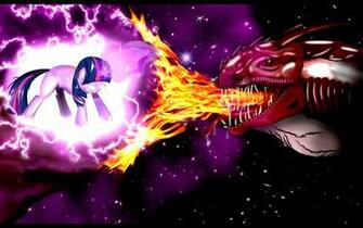 Battle Edit Electric Epic Fire Twilight Sparkle Wallpaper Deskpapers