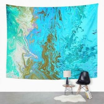 Amazon Emvency Tapestry Artwork Wall Hanging Closeup Of